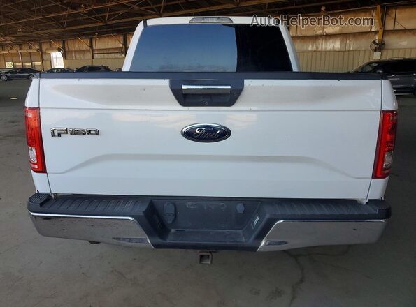 1FTEW1EF1HKC04832 2017 FORD F150 White Vista trasera