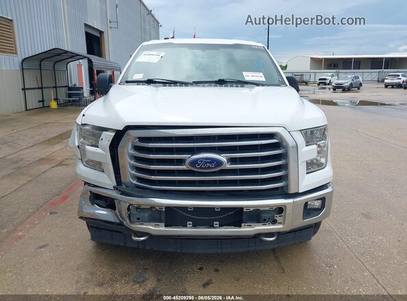 1FTEW1EF2HKD30472 2017 FORD F150 White Instrument cluster view