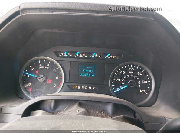 1FTEW1EF4GFC60500 2016 FORD F150 Gray Vista de los asientos traseros