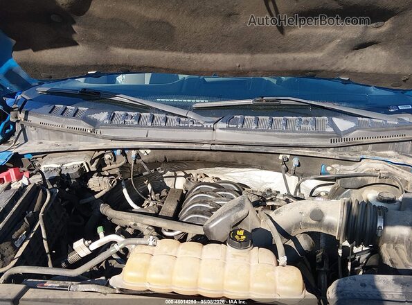 1FTEW1EF4HFA09087 2017 FORD F150 Blue Vista trasera