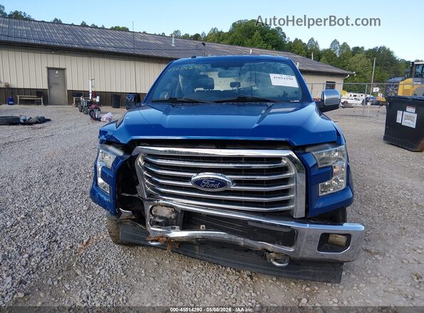 1FTEW1EF4HFA09087 2017 FORD F150 Blue Vista interior trasera