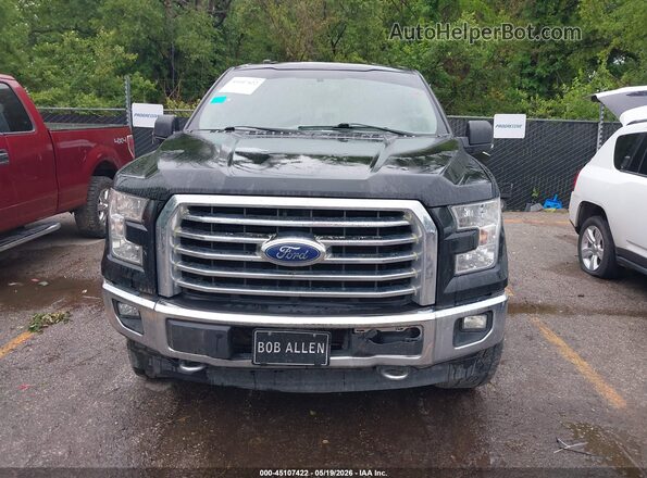 1FTEW1EF4HKE30489 2017 FORD F150 Black ხელსაწყოთა პანელის ხედი