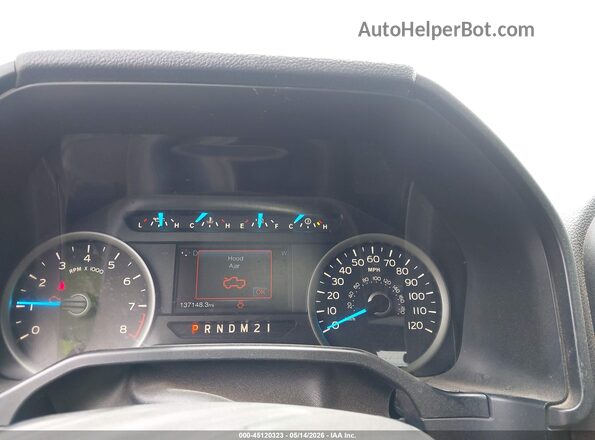 1FTEW1EF5GFC08471 2016 FORD F150 Gray Вид задніх сидінь