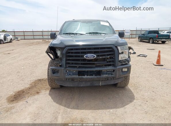 1FTEW1EF5GFC08471 2016 FORD F150 Gray Вид спереду