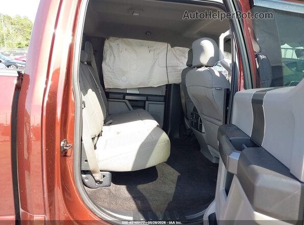 1FTEW1EF5GFC78679 2016 FORD F150 Maroon VIN կոդի պիտակի տեսք
