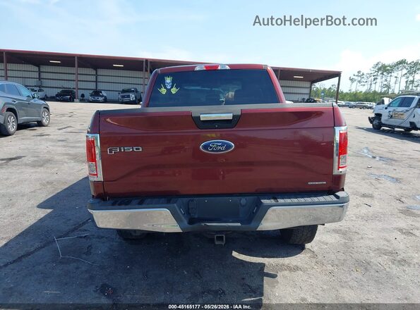 1FTEW1EF5GFC78679 2016 FORD F150 Maroon 