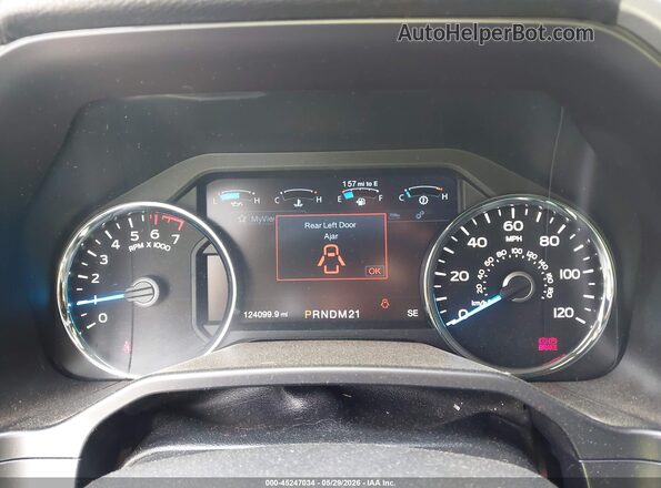 1FTEW1EF7GFB36902 2016 FORD F150 White Հետևի նստատեղերի տեսք