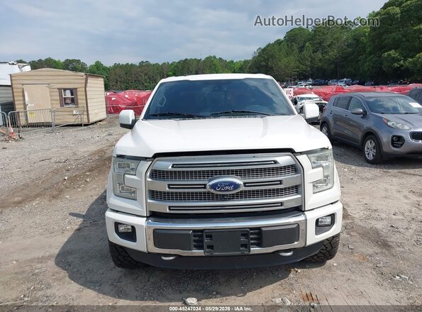 1FTEW1EF7GFB36902 2016 FORD F150 White Սարքավորումների վահանակի տեսք