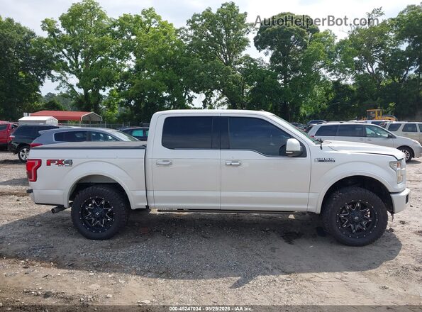 1FTEW1EF7GFB36902 2016 FORD F150 White Սալոնի հետևի տեսք