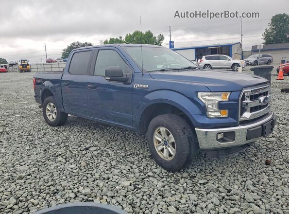 1FTEW1EF7GFC78196 2016 FORD F150 Blue 