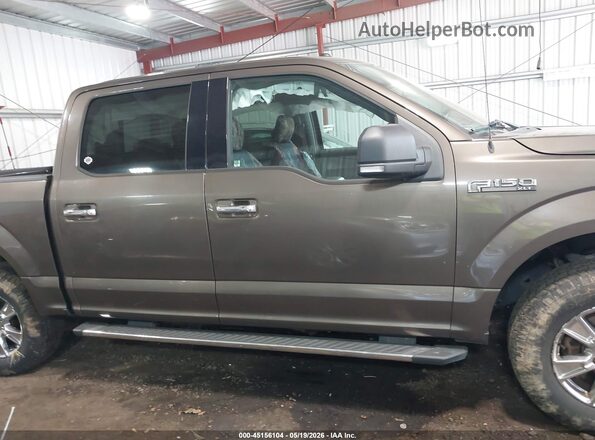 1FTEW1EFXGFC13469 2016 FORD F150 Brown Widok wnętrza z tyłu