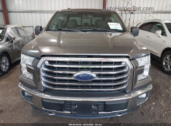 1FTEW1EFXGFC13469 2016 FORD F150 Brown Widok zestawu wskaźników