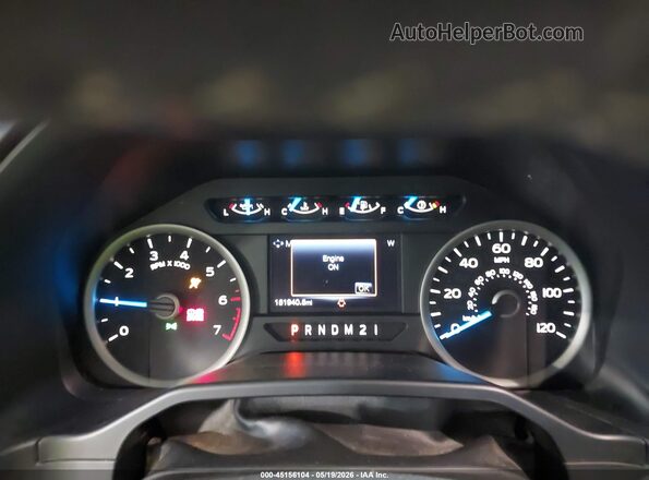 1FTEW1EFXGFC13469 2016 FORD F150 Brown Widok tylnych siedzeń