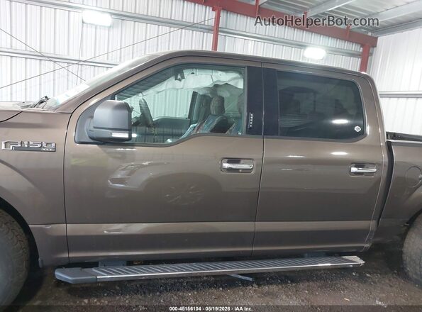 1FTEW1EFXGFC13469 2016 FORD F150 Brown Widok wnętrza 360 stopni
