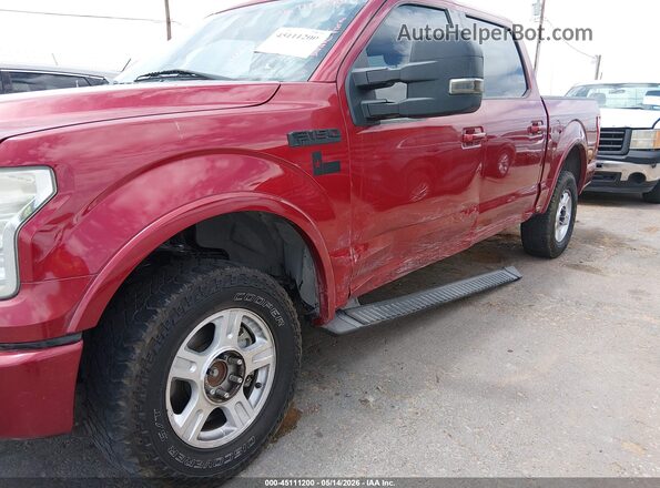 1FTEW1EFXGKF65264 2016 FORD F150 Red 