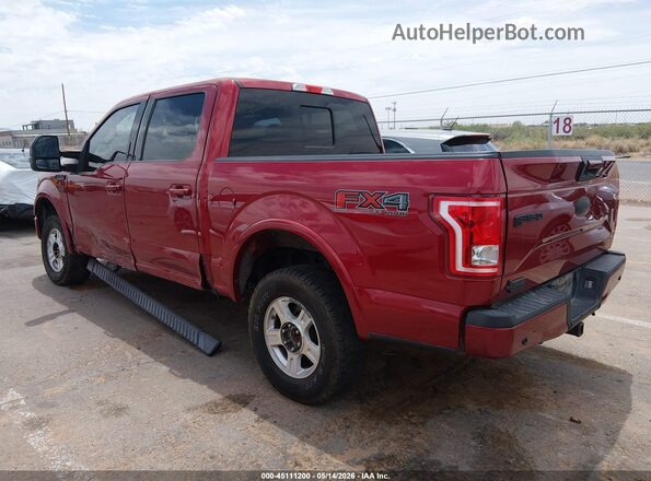 1FTEW1EFXGKF65264 2016 FORD F150 Red 