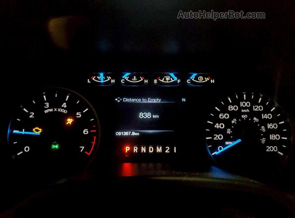 1FTEW1EFXHFC39250 2017 FORD F150 Red Սարքավորումների վահանակի տեսք