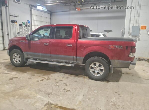 1FTEW1EFXHFC39250 2017 FORD F150 Red Հետևի ձախ
