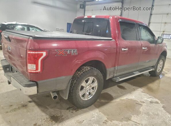 1FTEW1EFXHFC39250 2017 FORD F150 Red Հետևի աջ