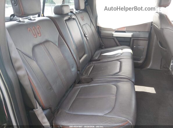 1FTEW1EG0GFB83830 2016 FORD F150 Black Vista de la etiqueta del VIN