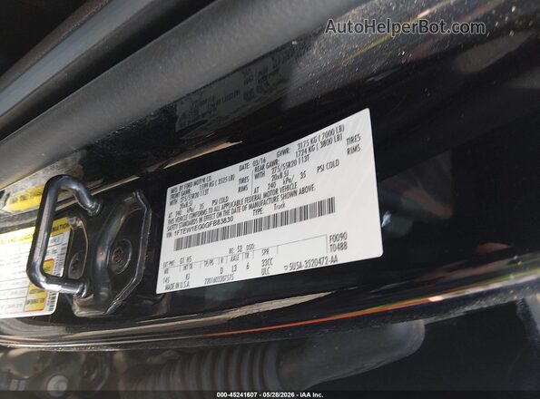 1FTEW1EG0GFB83830 2016 FORD F150 Black Vista del compartimento del motor
