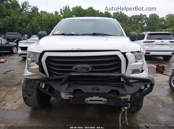 1FTEW1EG0HKC05608 2017 FORD F150 White Սարքավորումների վահանակի տեսք