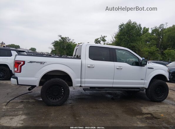 1FTEW1EG0HKC05608 2017 FORD F150 White Սալոնի հետևի տեսք