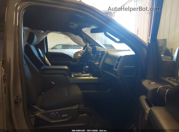 1FTEW1EG0JFB56893 2018 FORD F150 Gray Սալոնի դիմացի տեսք