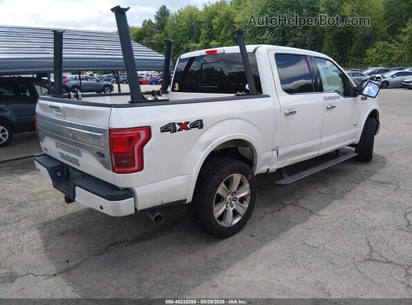 1FTEW1EG1HFC71836 2017 FORD F150 White უკანა მარჯვენა