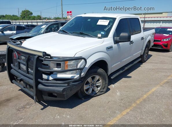 1FTEW1EG2JKD72901 2018 FORD F150 White Przód lewy