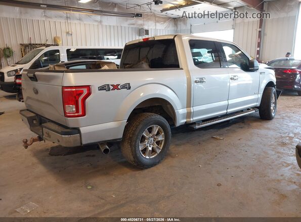 1FTEW1EG3GKD83981 2016 FORD F150 Silver Trasero derecho