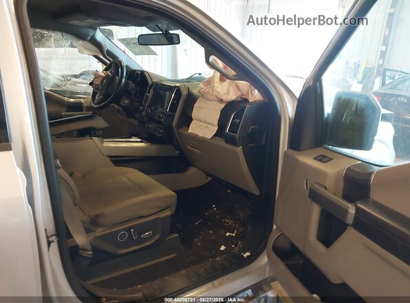 1FTEW1EG3GKD83981 2016 FORD F150 Silver Vista interior delantera