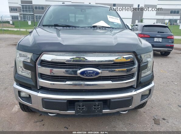 1FTEW1EG3GKE54595 2016 FORD F150 Black ხელსაწყოთა პანელის ხედი
