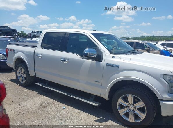 1FTEW1EG4HFC52293 2017 FORD F150 White Widok wnętrza z tyłu