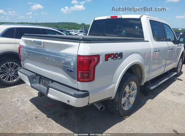 1FTEW1EG4HFC52293 2017 FORD F150 White Tył prawy