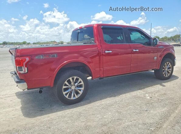 1FTEW1EG4HFC81941 2017 FORD F150 Burgundy 