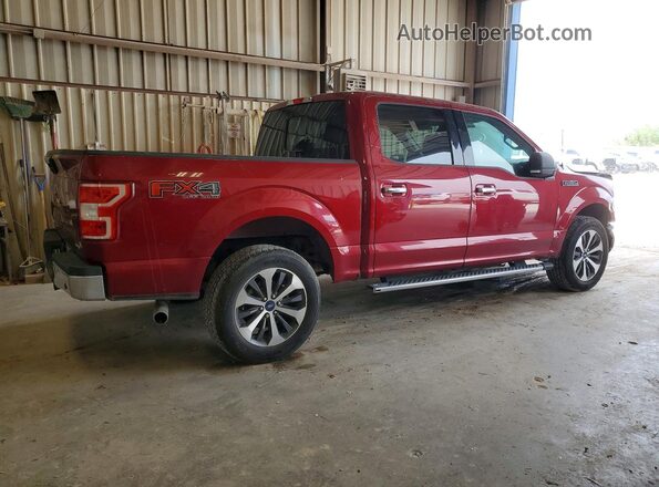 1FTEW1EG5JKF74163 2018 FORD F150 Red 