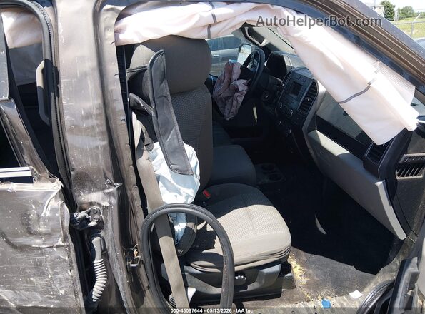 1FTEW1EG6HFB82022 2017 FORD F150 Черный Вид салона спереди