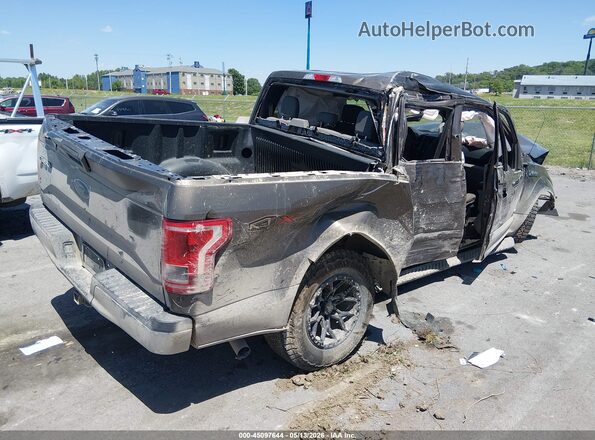 1FTEW1EG6HFB82022 2017 FORD F150 Черный Задняя правая четверть