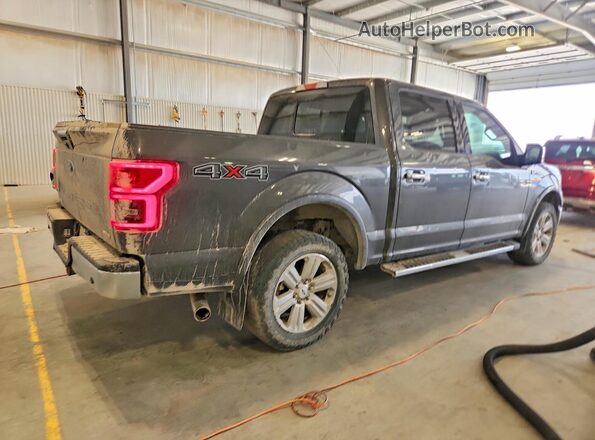 1FTEW1EG6JKF56884 2018 FORD F150 Gray 