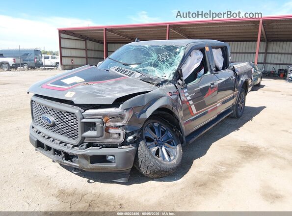 1FTEW1EG7JFB44367 2018 FORD F150 Серый 
