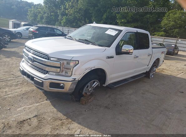1FTEW1EG7JKD00818 2018 FORD F150 White Передня ліва чверть