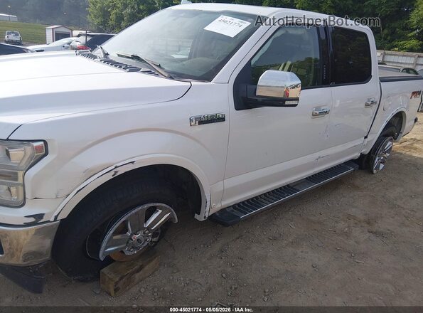 1FTEW1EG7JKD00818 2018 FORD F150 White Вид спереду