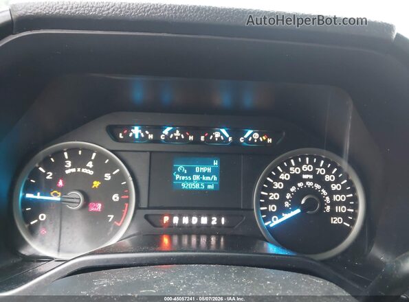 1FTEW1EG8GFB45858 2016 FORD F150 Черный Вид задних сидений