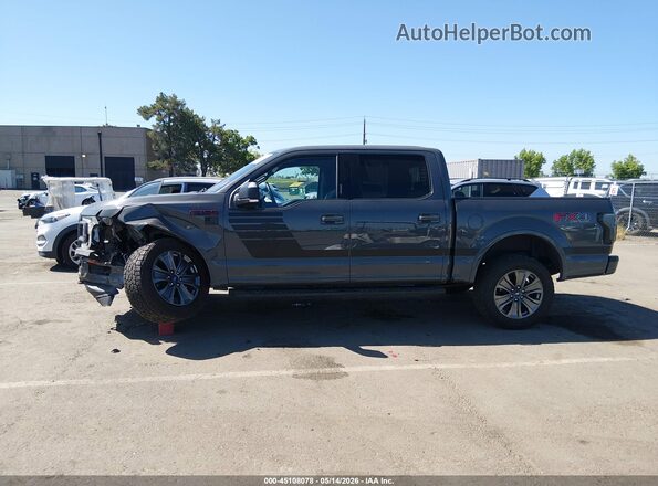 1FTEW1EG8JFD53181 2018 FORD F150 Gray 