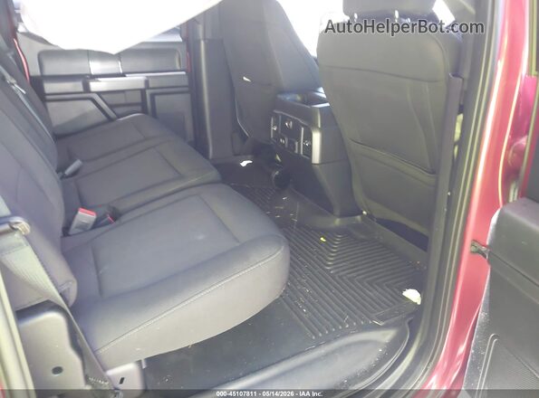1FTEW1EG8JKF22686 2018 FORD F150 Red Vista de la etiqueta del VIN