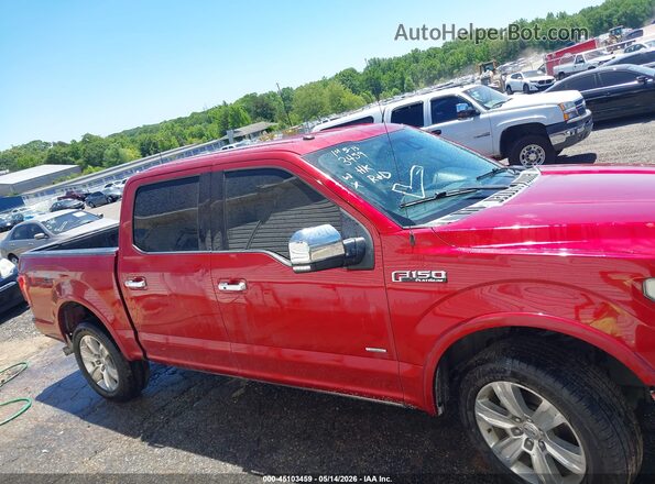 1FTEW1EG9GFA53903 2016 FORD F150 Red 