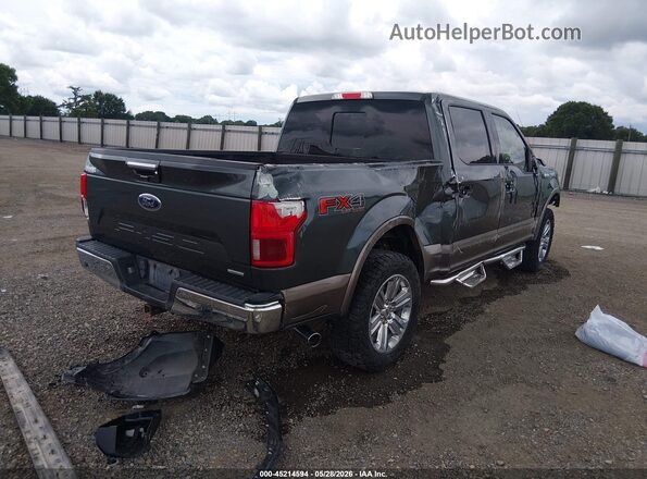 1FTEW1EGXJKC47094 2018 FORD F150 Green Trasero derecho