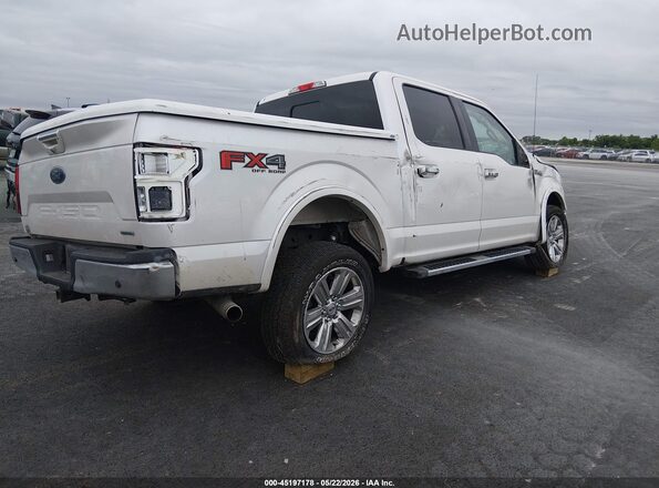 1FTEW1EGXJKF21698 2018 FORD F150 White Задня права чверть