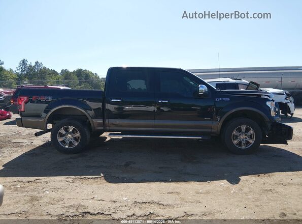 1FTEW1EP0HFA70851 2017 FORD F150 Черный Вид задней части салона
